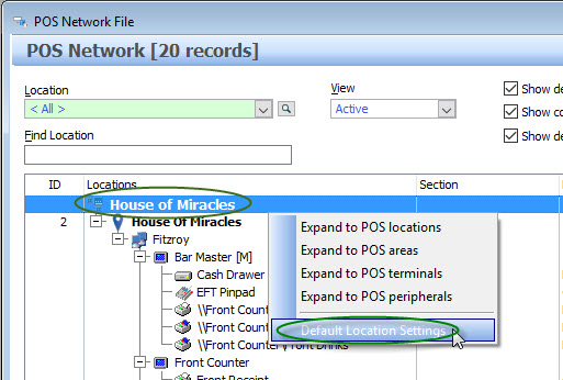 Default-Location-Settings