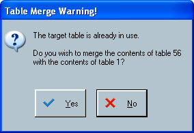 Merge Table Contents