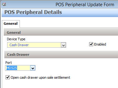 frmPeripherals-Cash Drawer