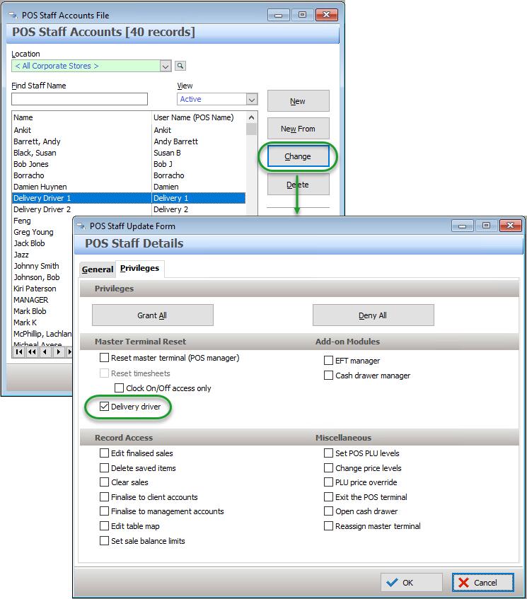 POSStaffDeliveryDrivers